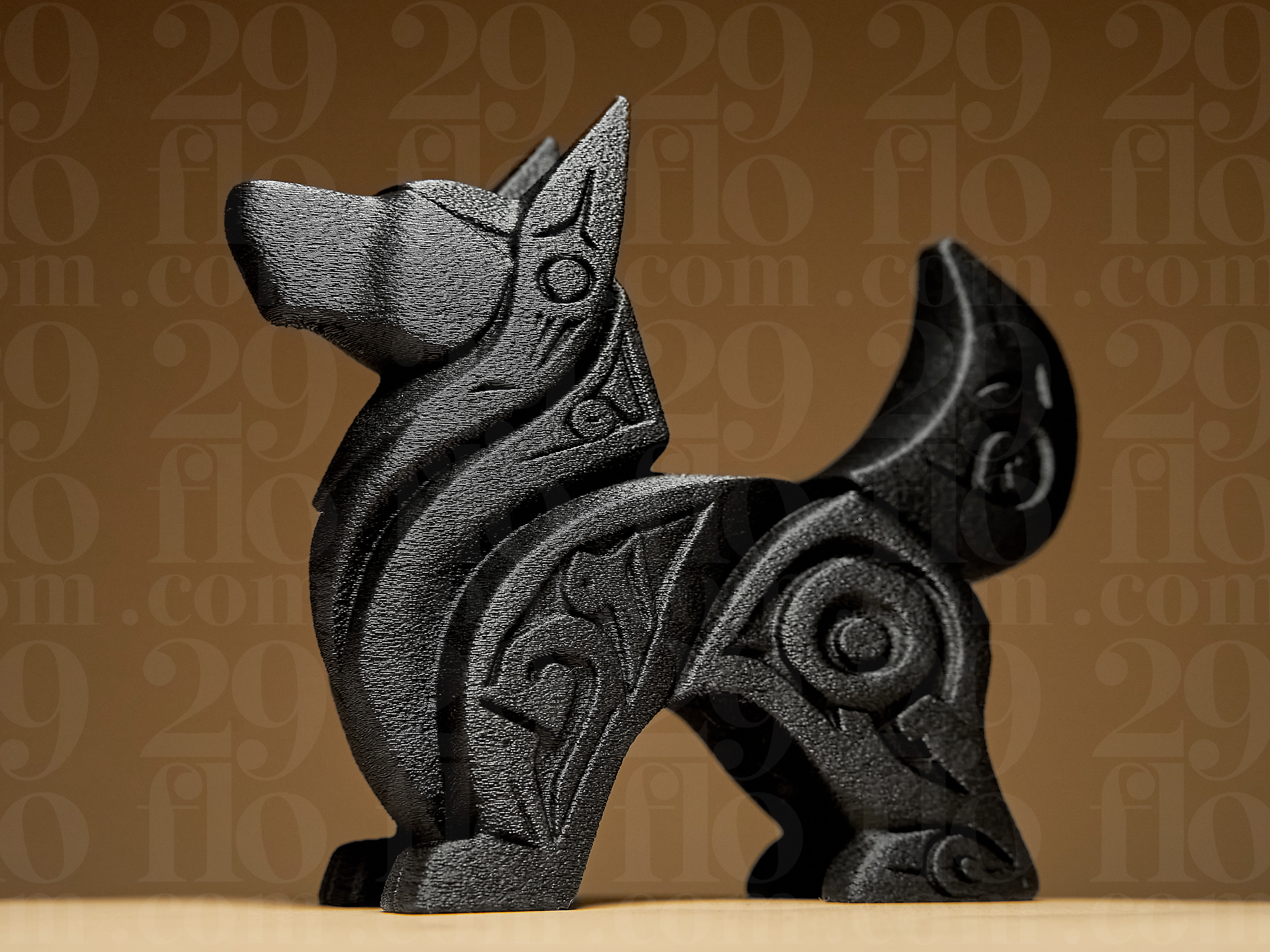 Miniatura 2 do modelo 3D Abstract DOG #2