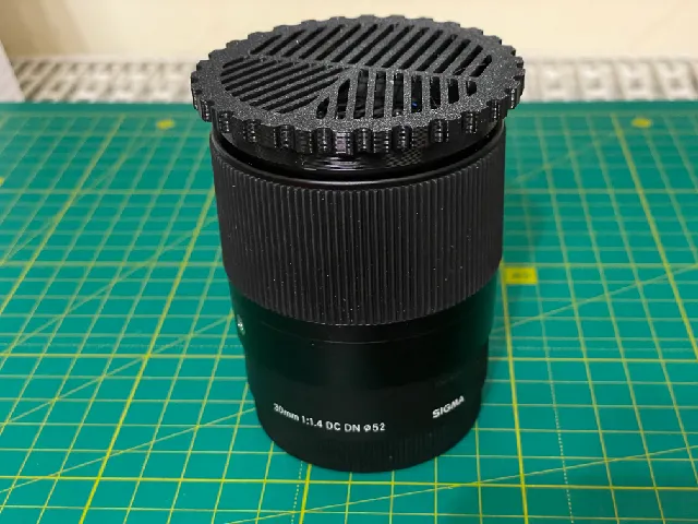 Bahtinov Focus Mask for Sigma 30mm f/1.4 DC DN Contemporary (Sony E-mount)