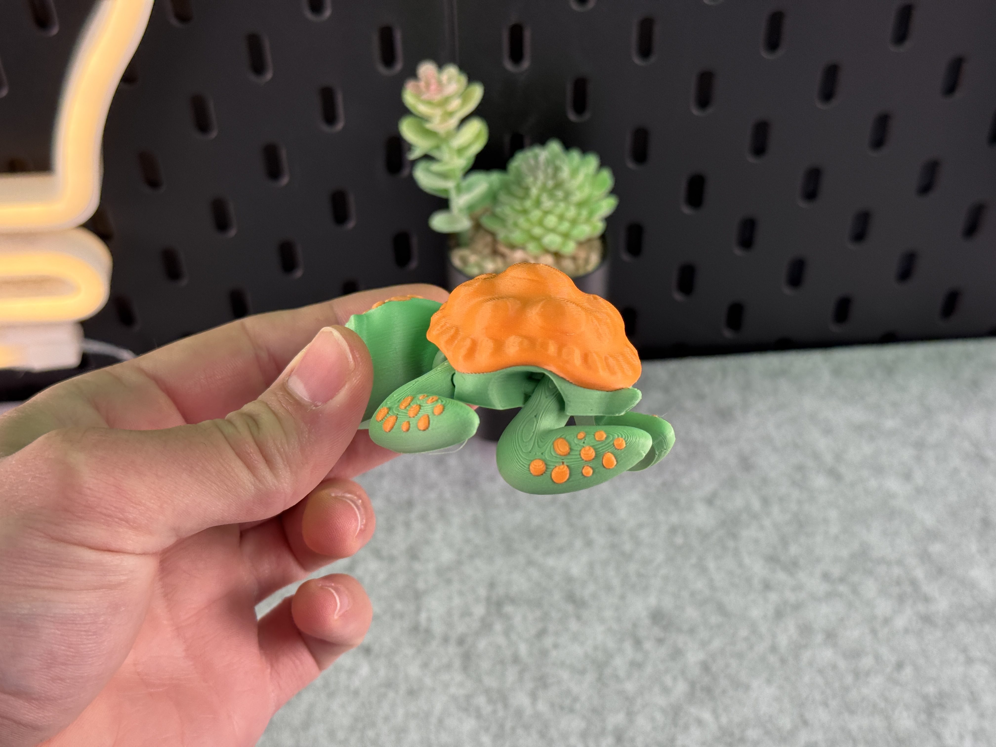 Miniatura 10 do modelo 3D Articulated Cute Turtle