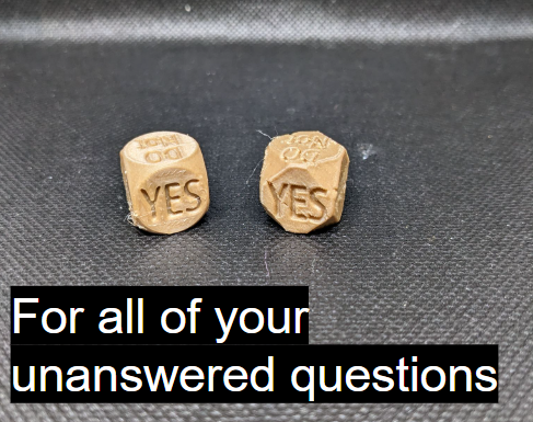 Dice Dice Dice of answers
