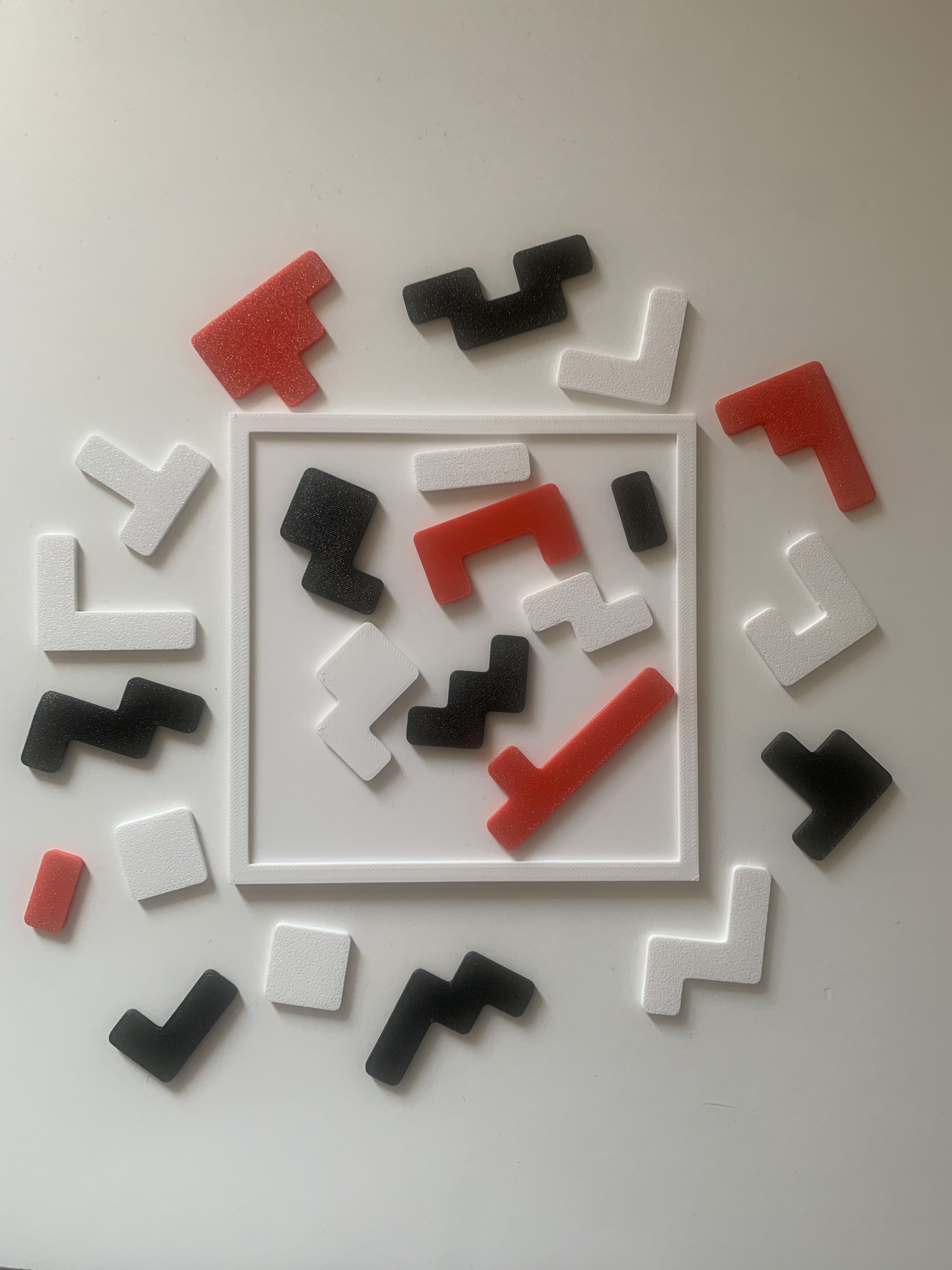 Miniatura 2 do modelo 3D Gridlock Rectangle Puzzle