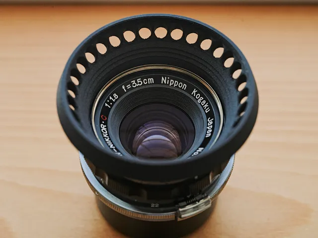48mm Hood for W-Nikkor 3.5cm f/1.8 Nikon S Rangefinder Lens