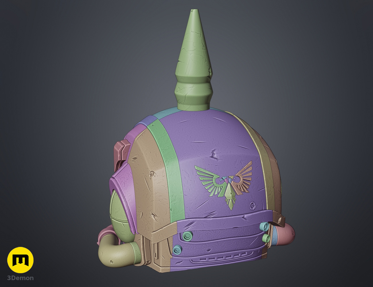 Tempestus Scions Helmet and Masks — miniatura 13
