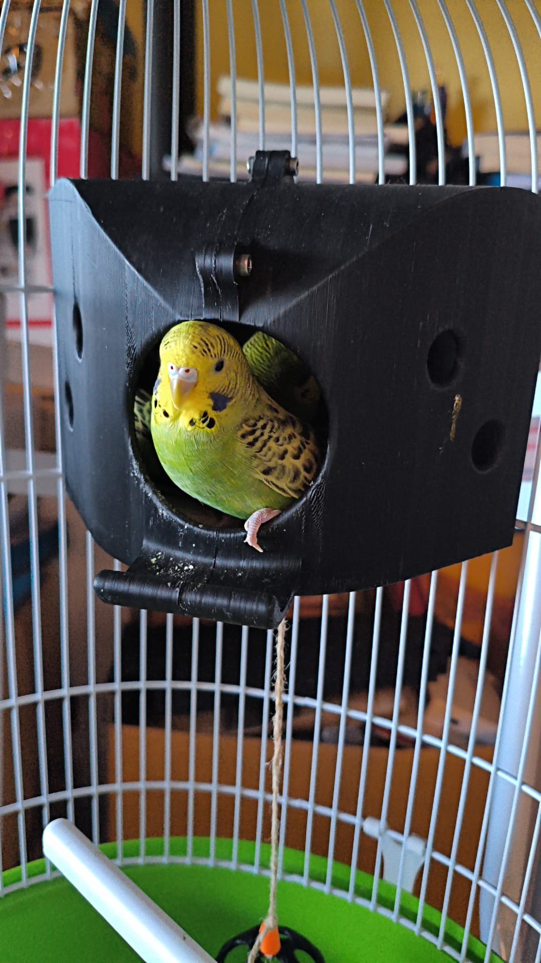 Budgie's Breeding Nest - Round Cage