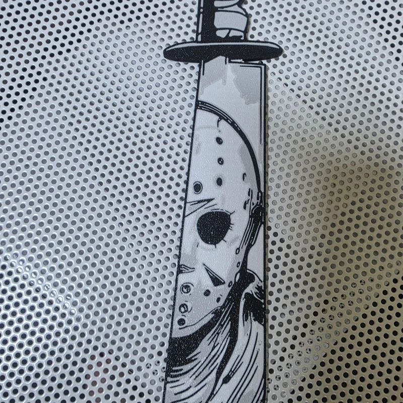 Jason＇s Machete Horror Graphic Display Piece by 3DToppers | Download ...