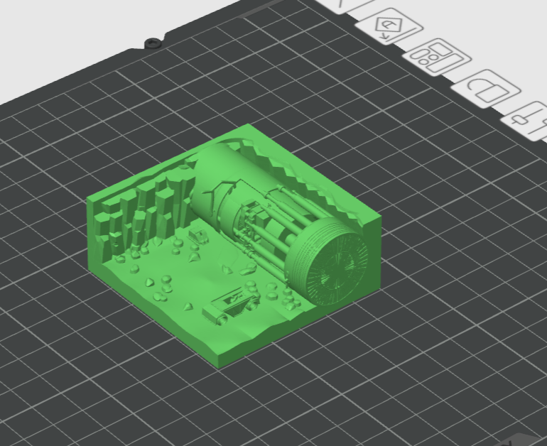 Miniatura 4 do modelo 3D tunnel drilling machine