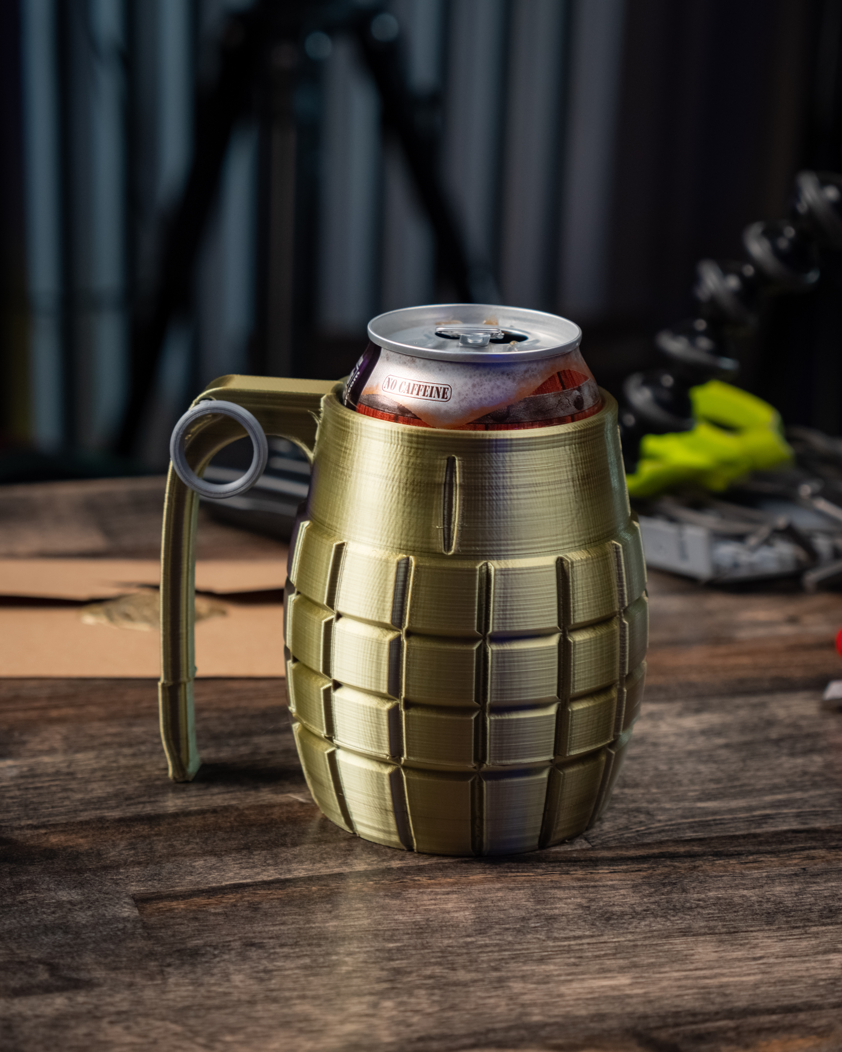 Can'd Grenade - 12oz Can Cup - The Original!