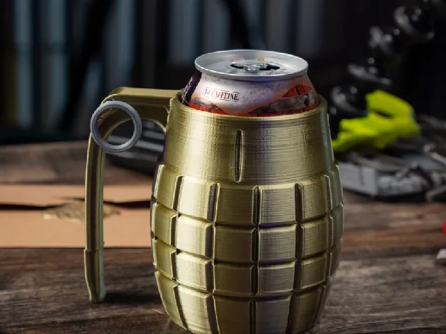 Can'd Grenade - 12oz Can Cup - The Original!