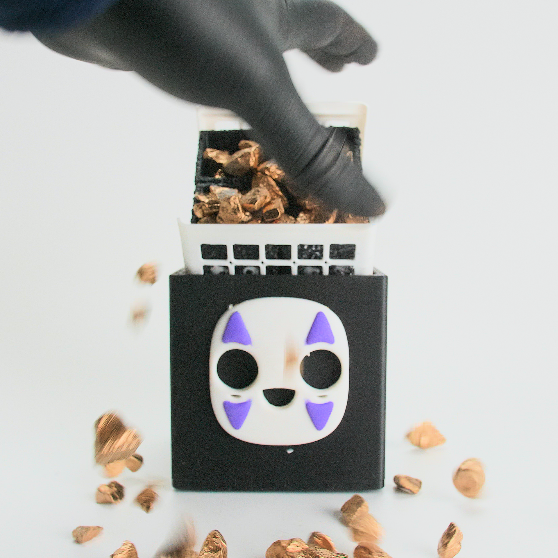 No Face Pixel Storage Box and Planter (Gridfinity Compatible!)