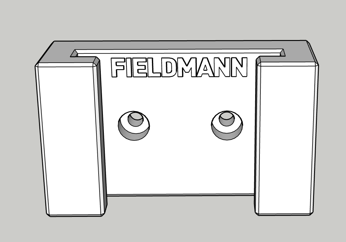 Fieldmann battery holder
