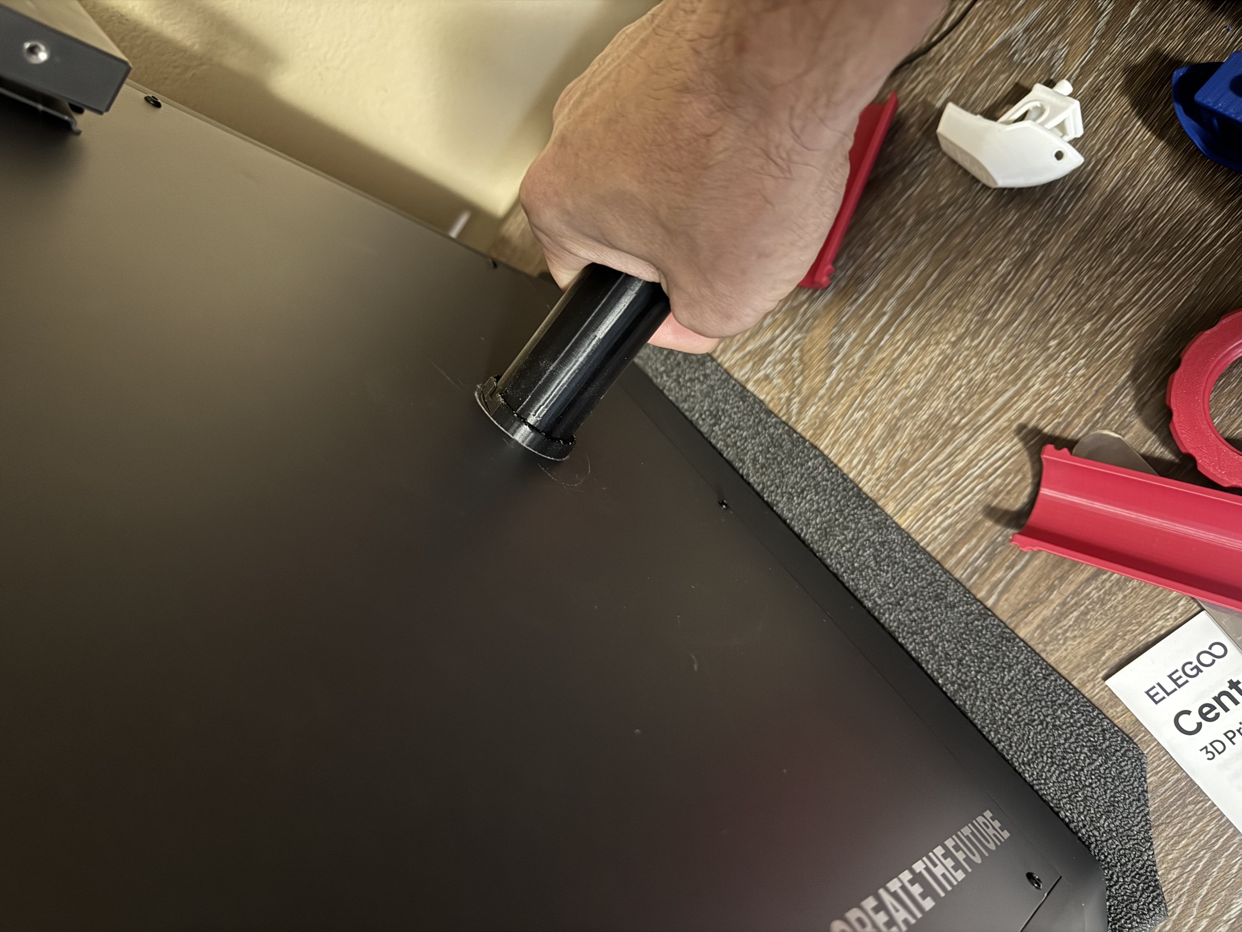 Centauri Carbon Roller Spool Holder with Lock Nut — miniatura 3