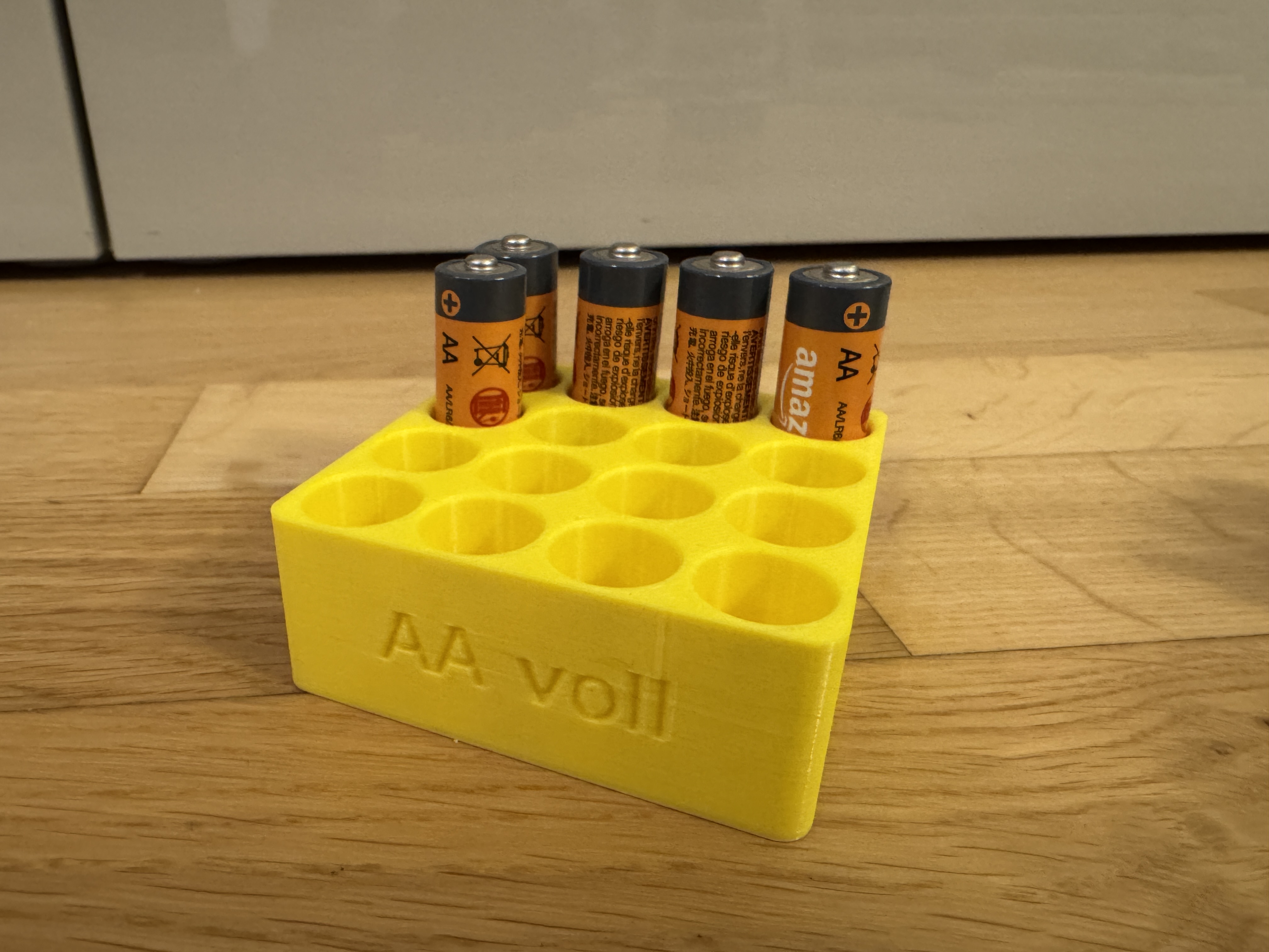 AA Battery Storage Box