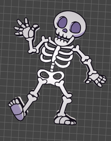 Miniatura 2 do modelo 3D Skeleton keychain