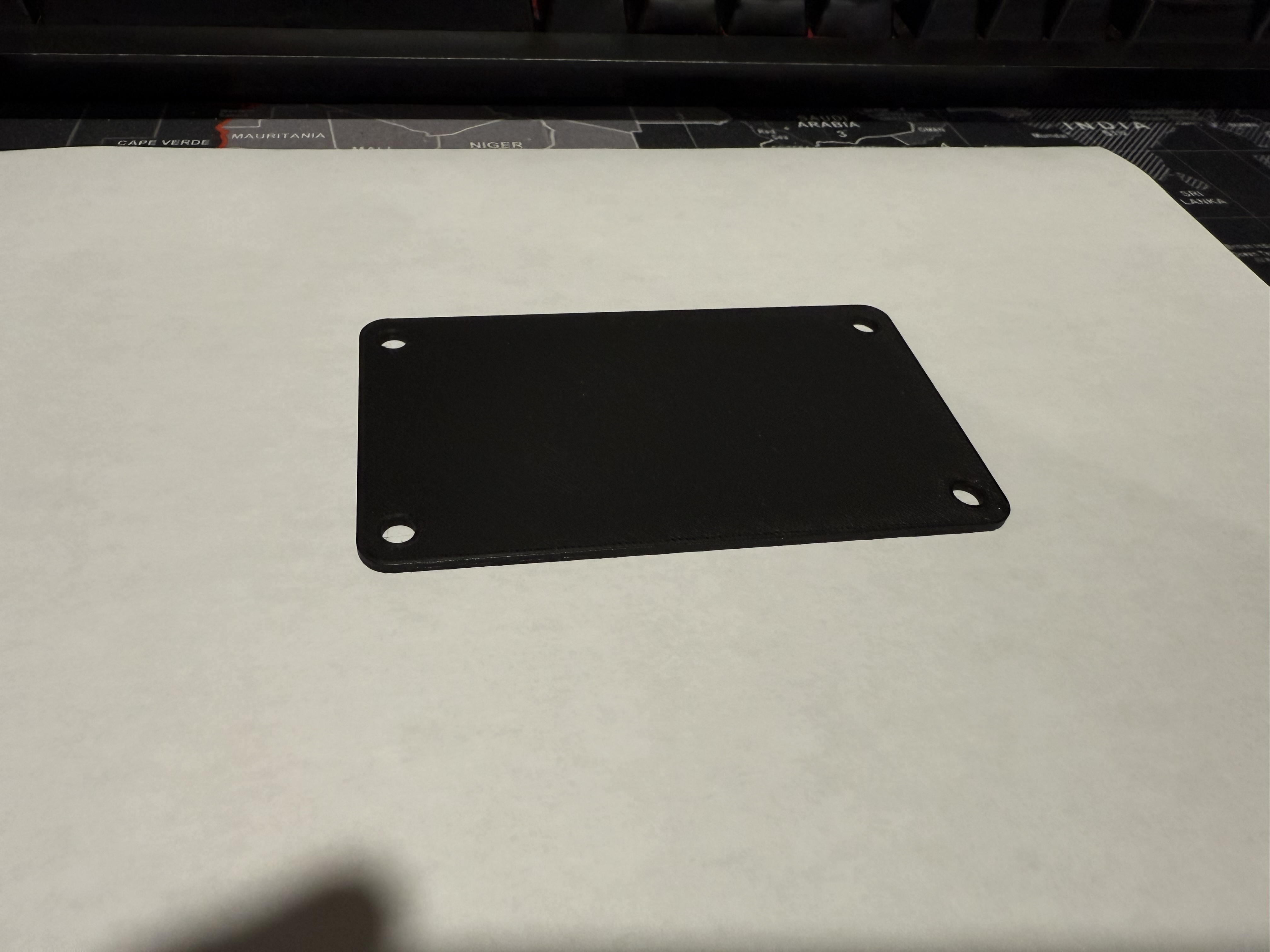 Yaesu FT-891/FC-50 binding plates