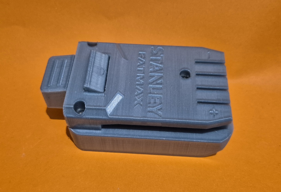 Dewalt Battery to Stanley Fatmax V20 Tools adaptor