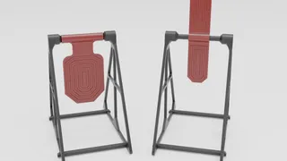 Airsoft/Nerf Auto-Resetting Target (Remix)