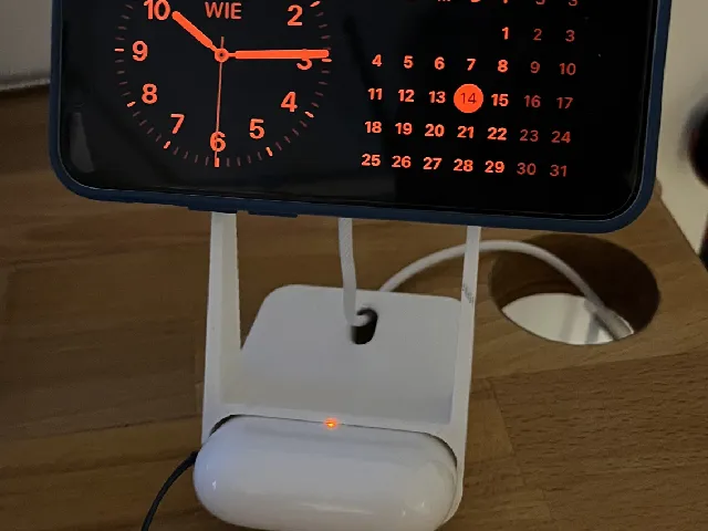 25W Magsafe Charger iPhone Stand with Holder for Airpod Pro2
