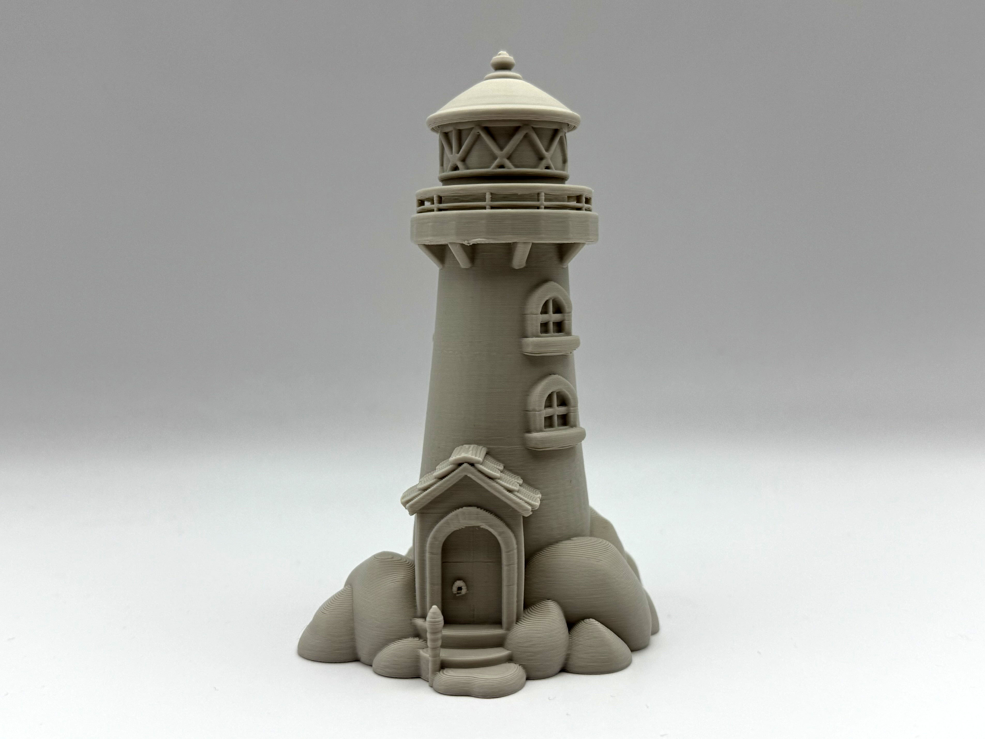 Miniatura 2 do modelo 3D Miniature Lighthouse