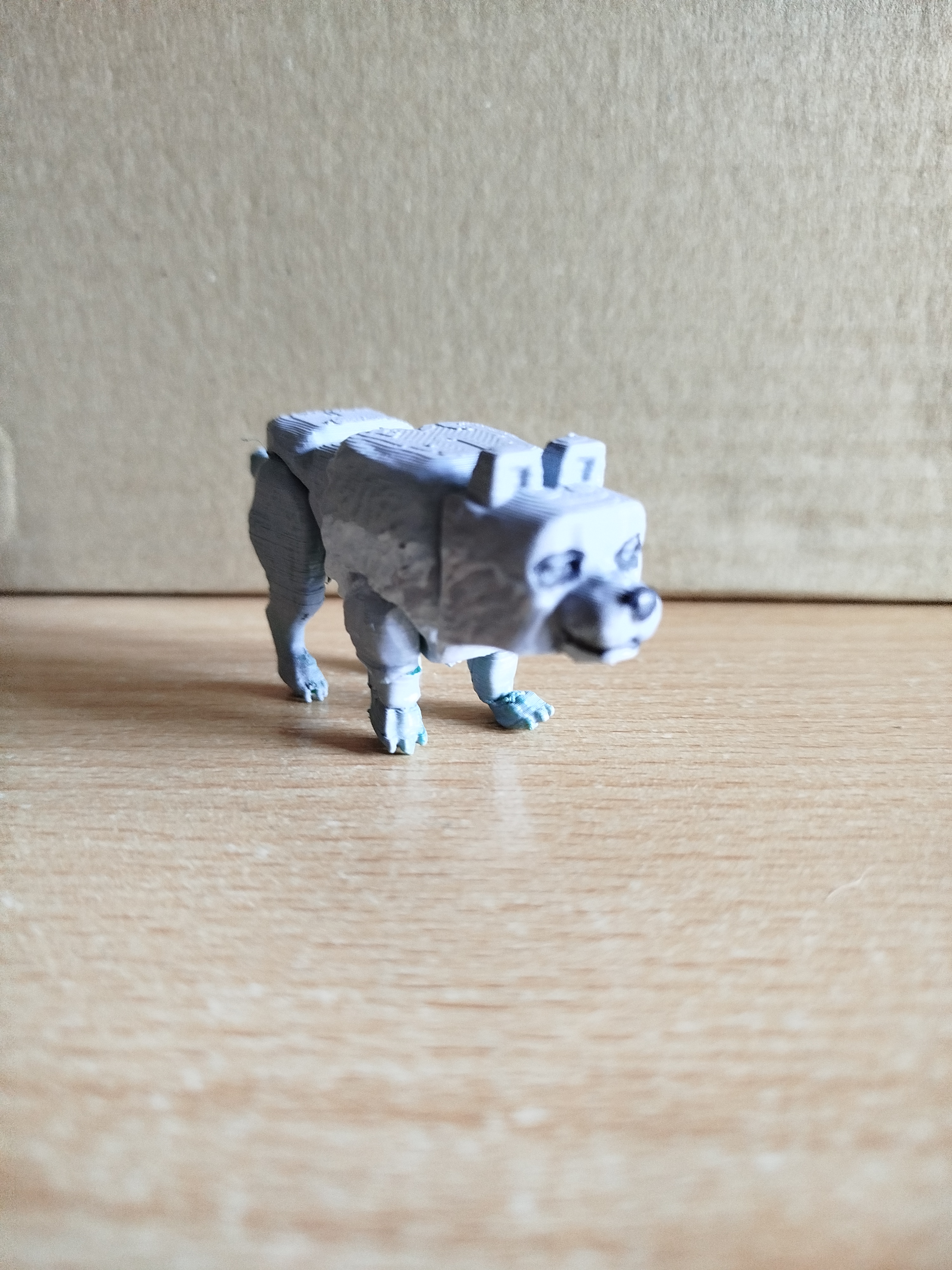 Minecraft Movie wolf