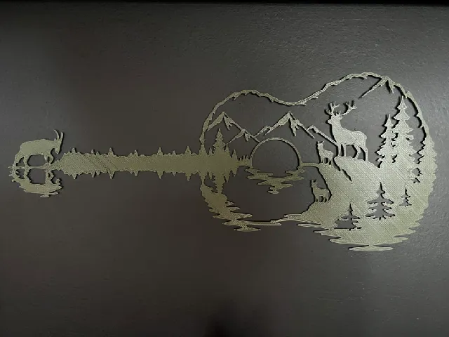 Guitar Landscape #2