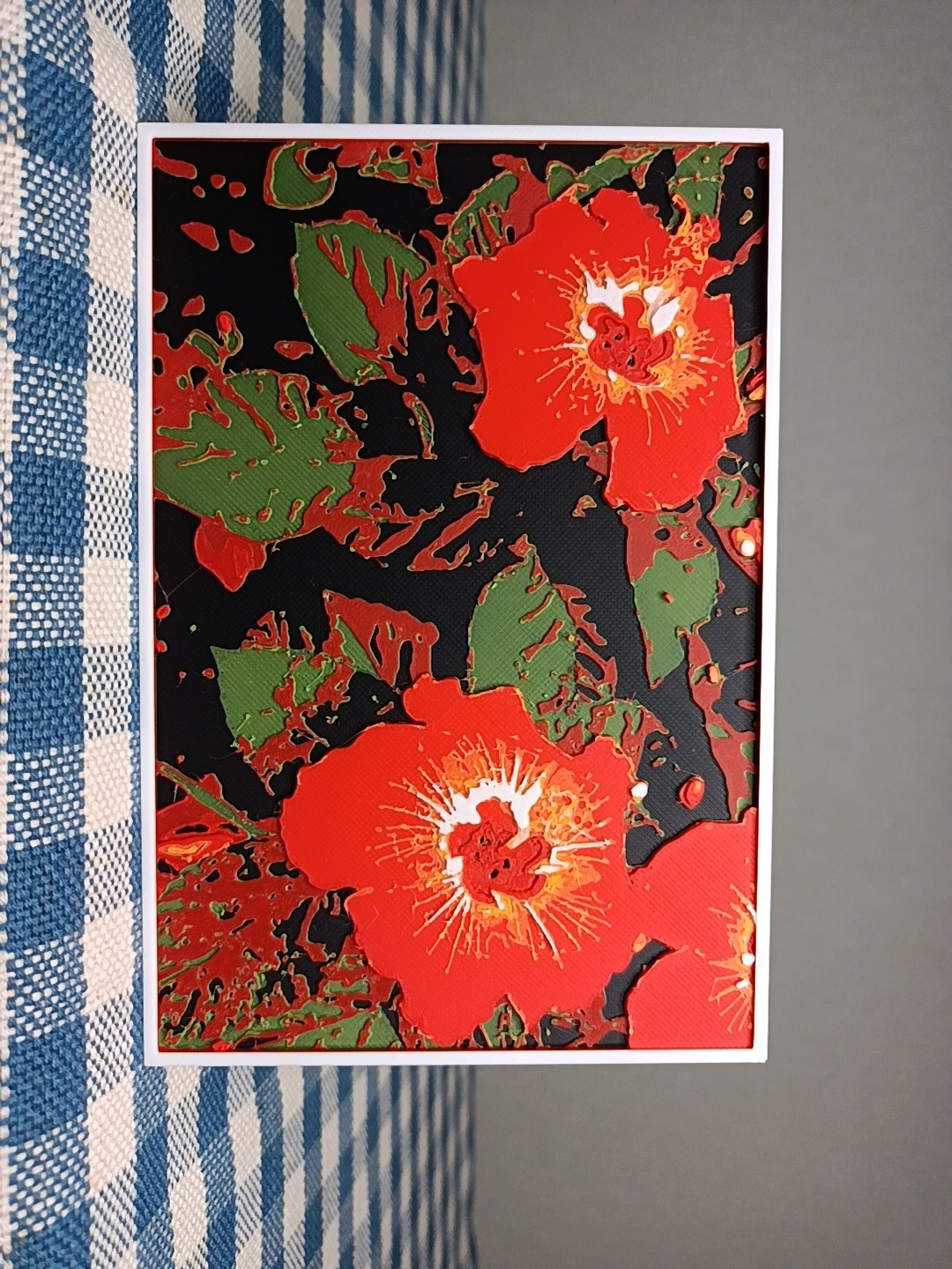 Hibiscus flower　HueForge