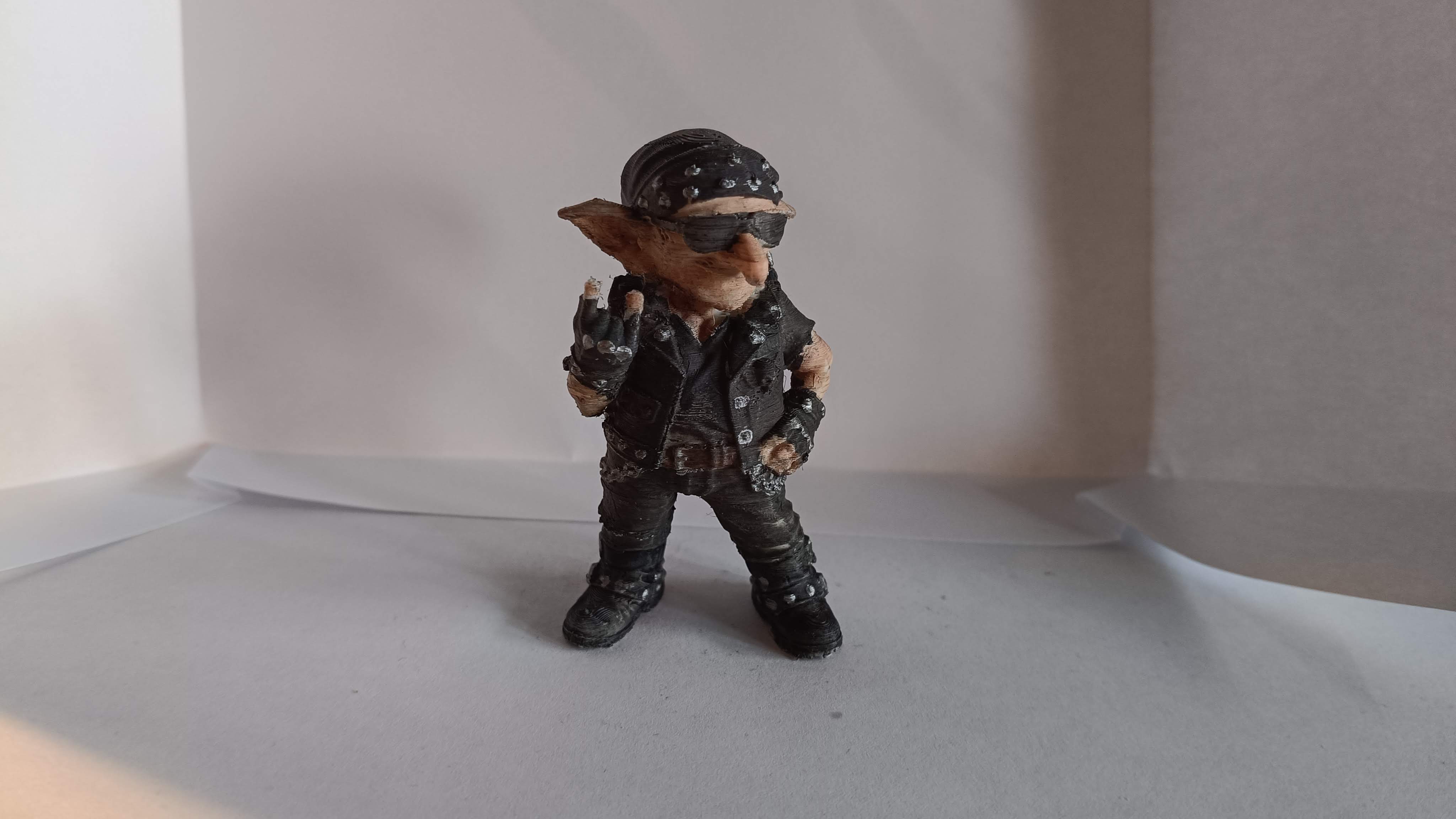 Biker goblin 3D model by Helpman
