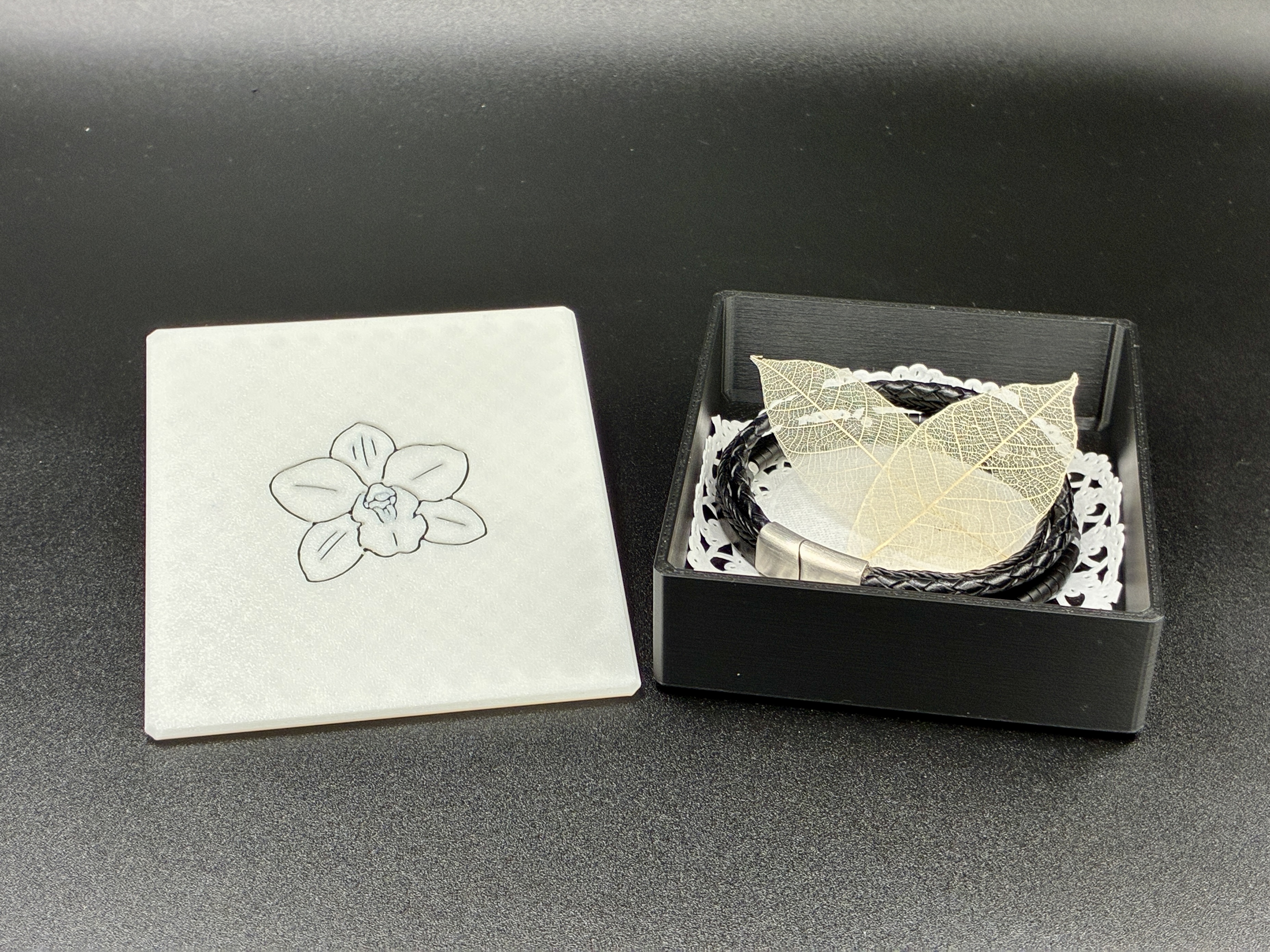 Exquisite Geschenkbox Orchidee / Gift box Orchid