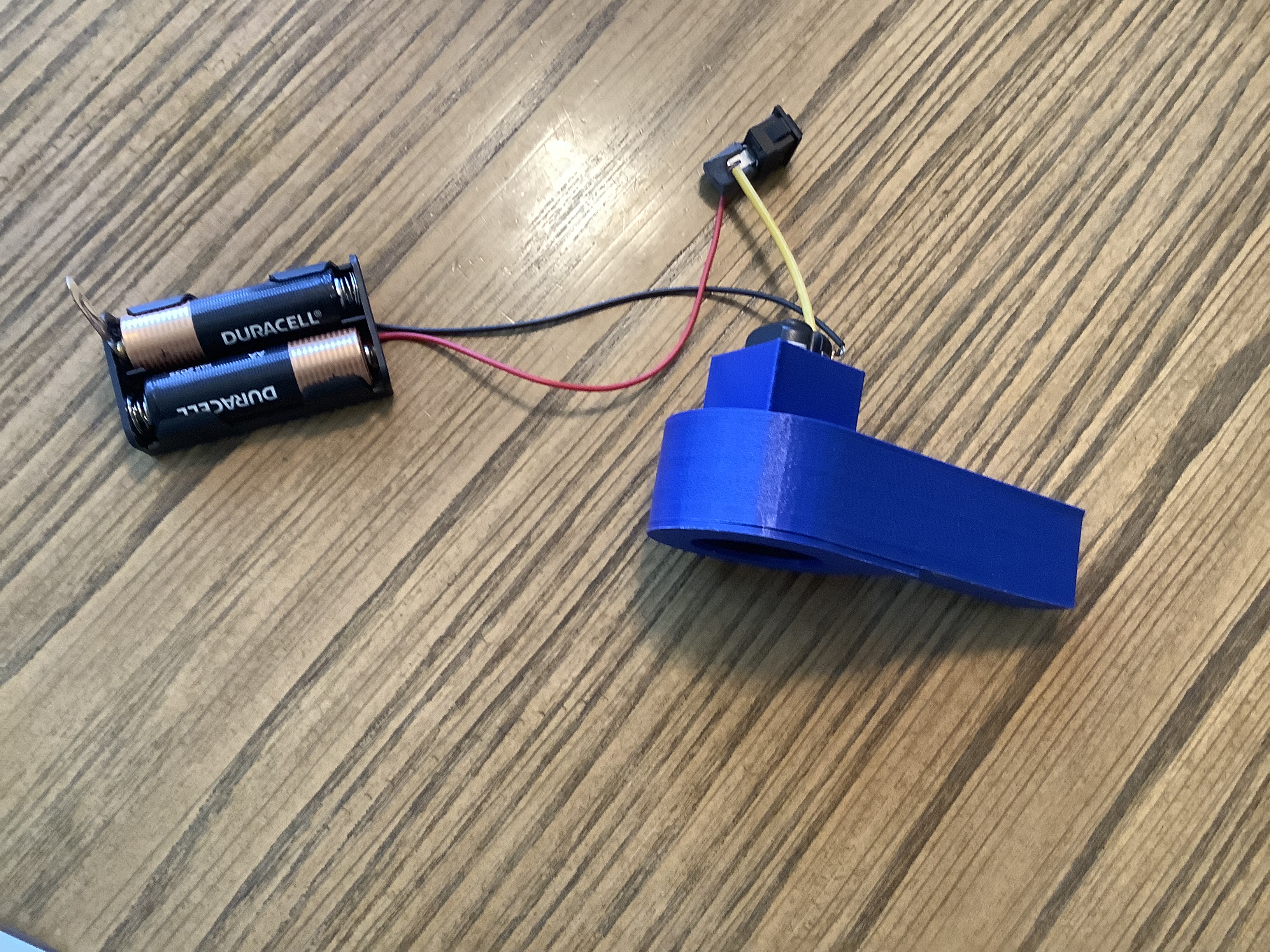Miniatura 3 do modelo 3D Mini Leaf Blower For DC Motor