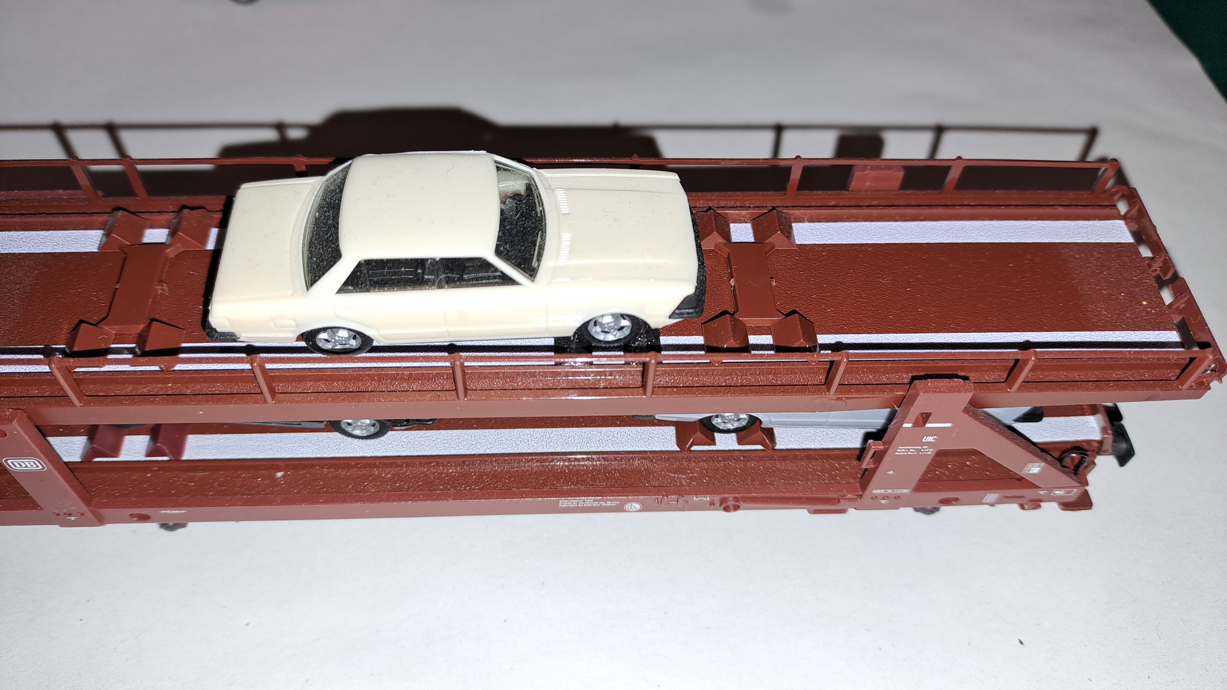 Haltekeile Autotransportwagen H0