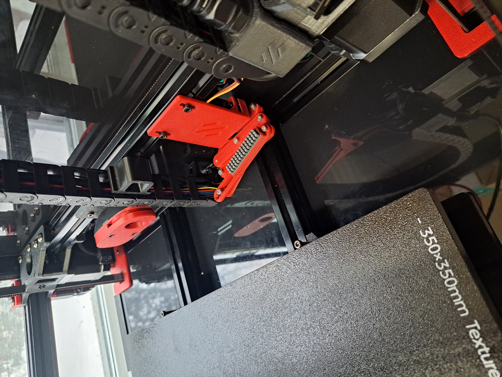 Voron 2.4 gantry nozzle brush V3.0