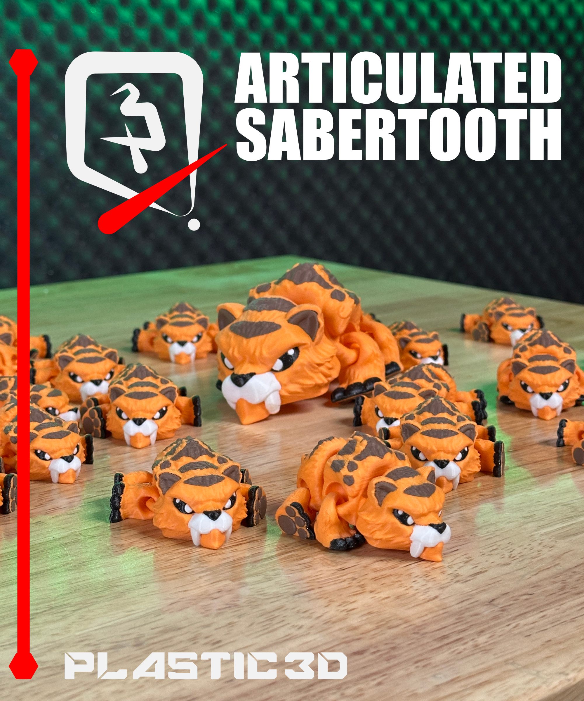 Articulated Sabertooth — The Segmented Prehistoric Prowler