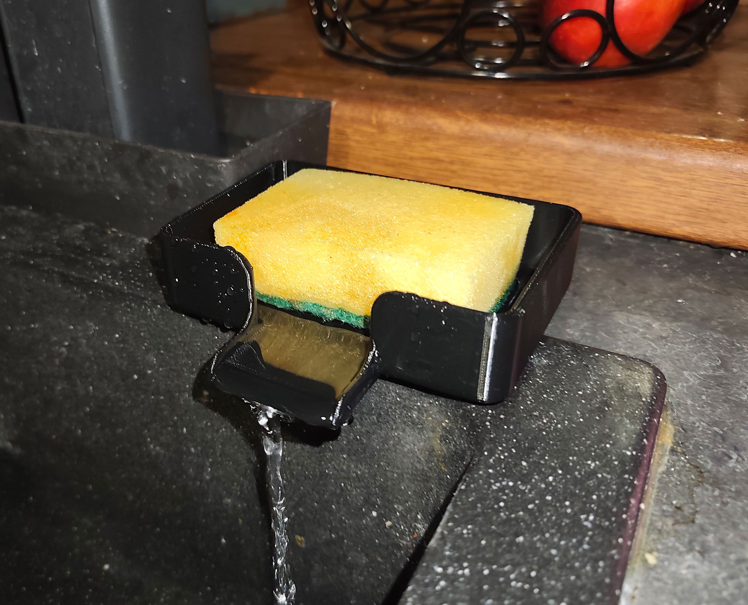 Practical Sponge Holder with Water Drainage