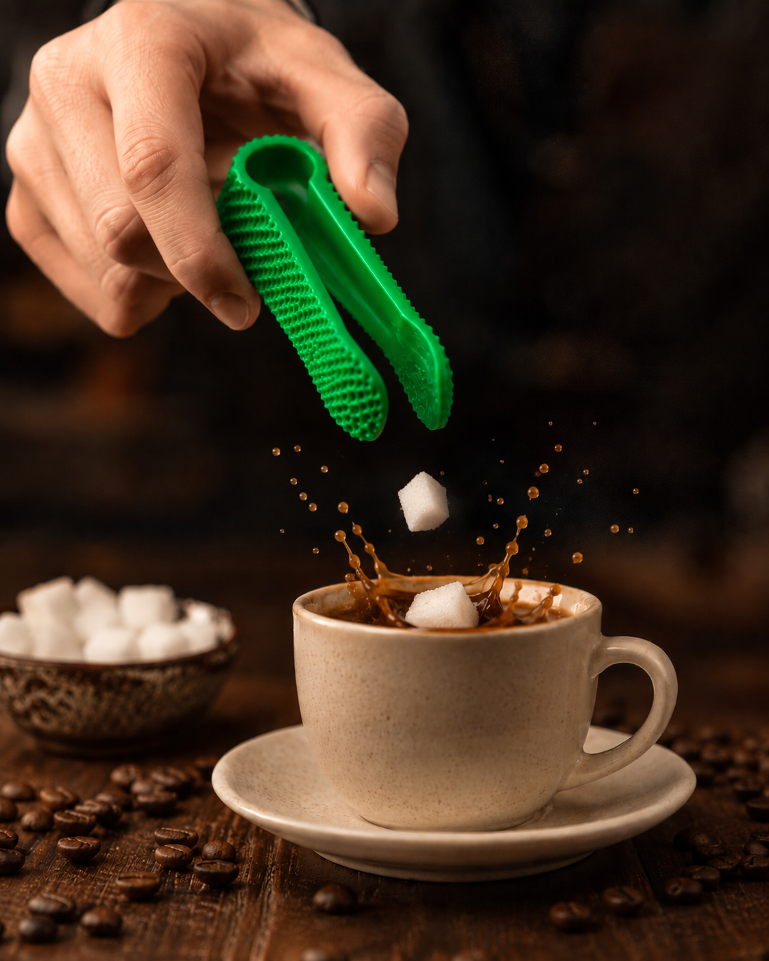 Sugar Cube Tongs – Easy Coffee & Tea Sugar Picker