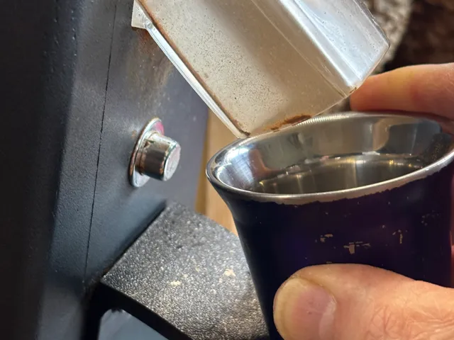 Ascaso grinder flexible TPU dosing cup holder