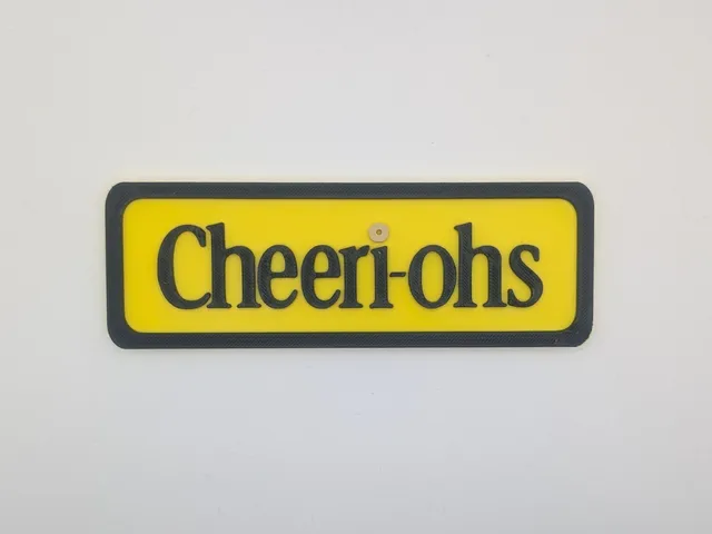 Cheeri-ohs Magnet