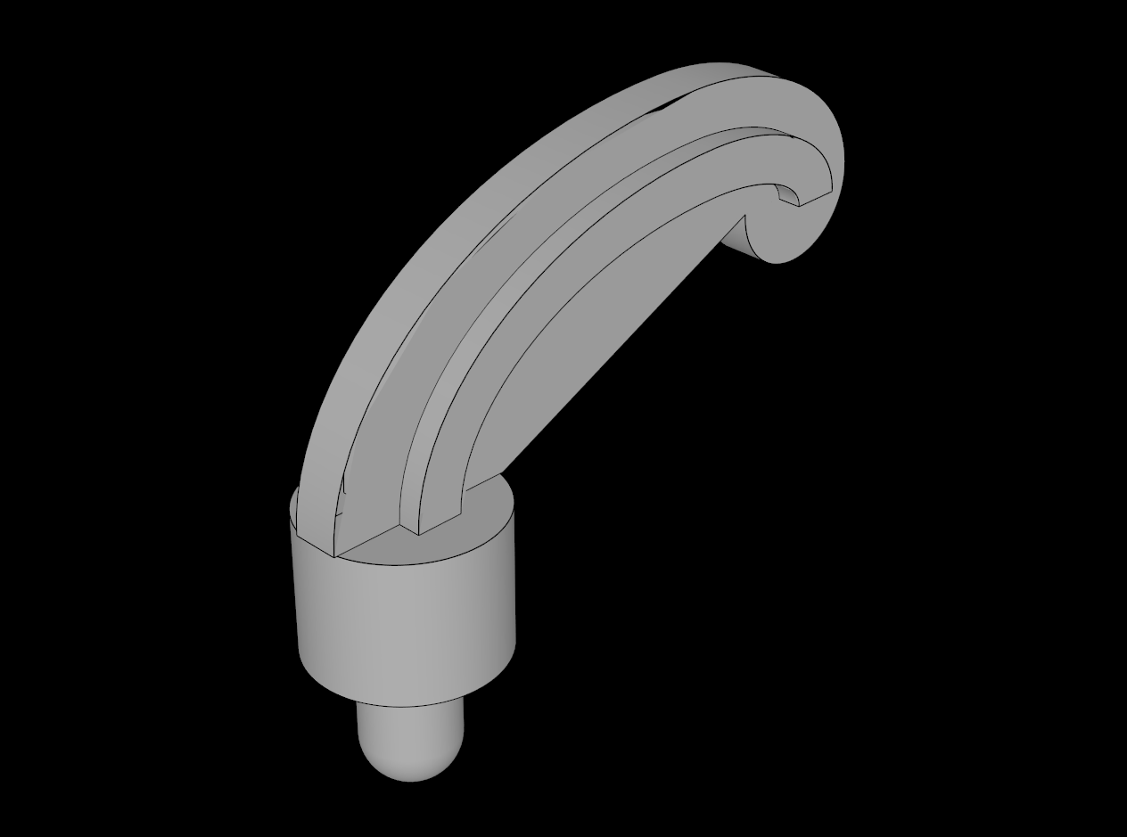 Lego Compatible (87693.dat) Minifig Plume Small