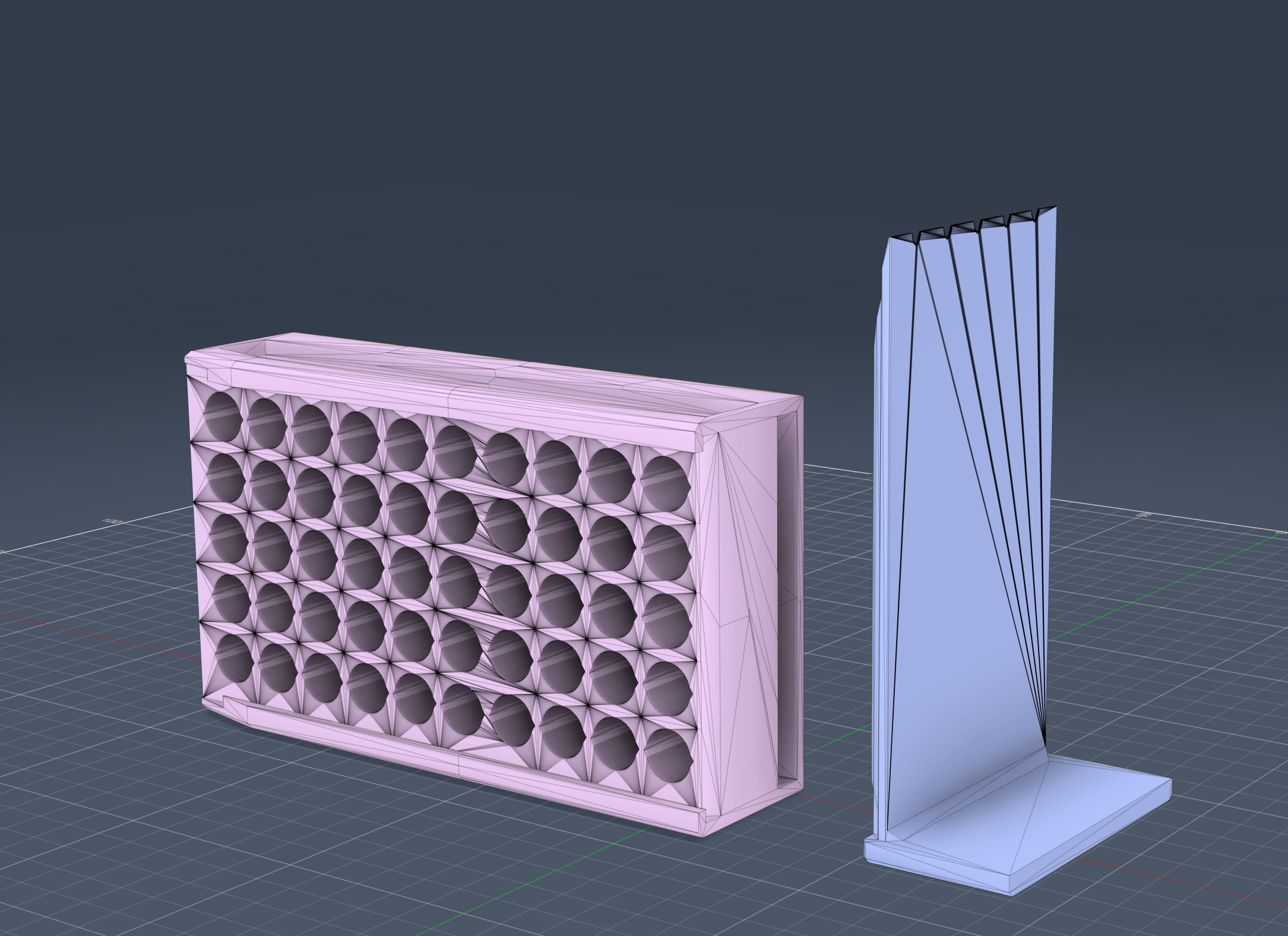 45ACP Ammunition Storage Case 3D model thumbnail
