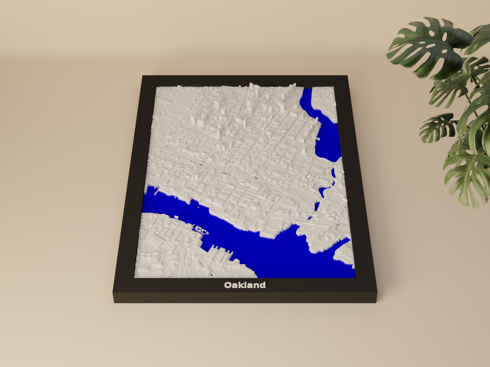 Oakland, United States - 3D Miniature
