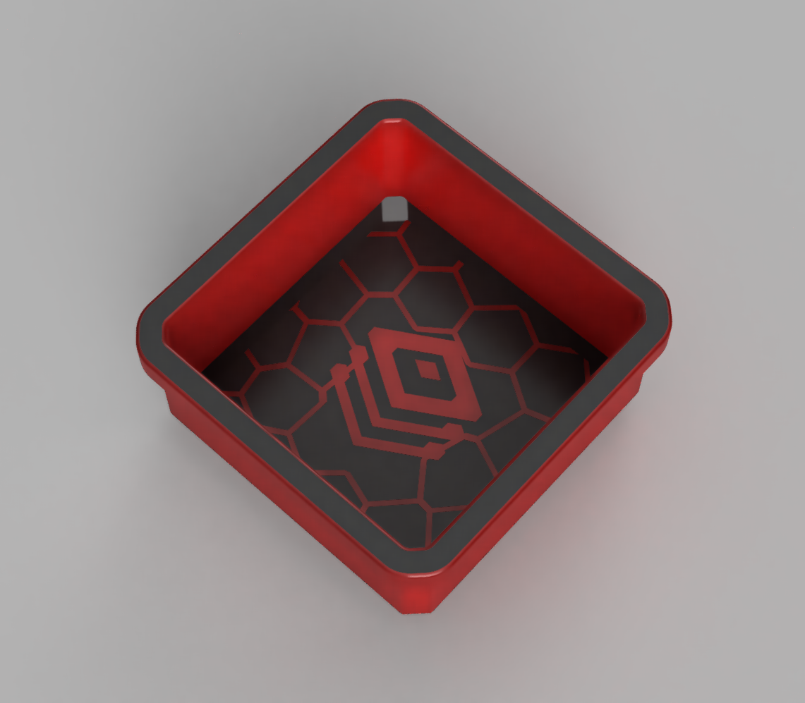 Milwaukee Packout Organizer Slim Bins (Voronoi Pattern)