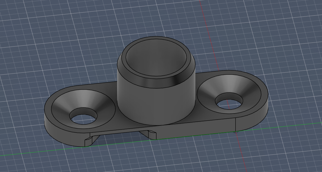 Pulse HPA adapter m4 BB channel 3D model