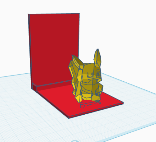 Pokemon Card Holder with Pikachu Figure