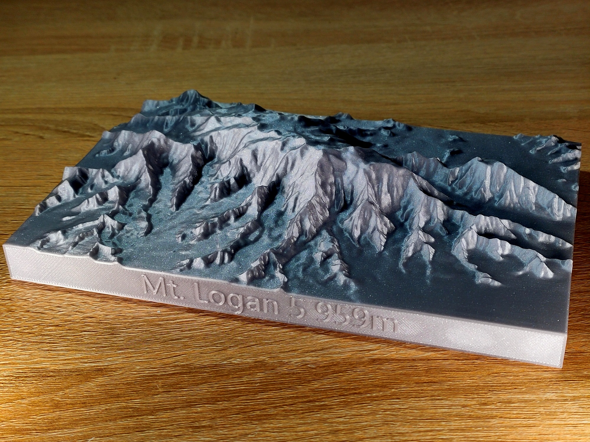 Mount Logan 3D model