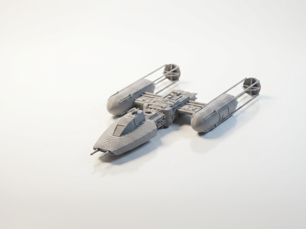 Y-Wing Starfighter Star Wars Model 3D Printable