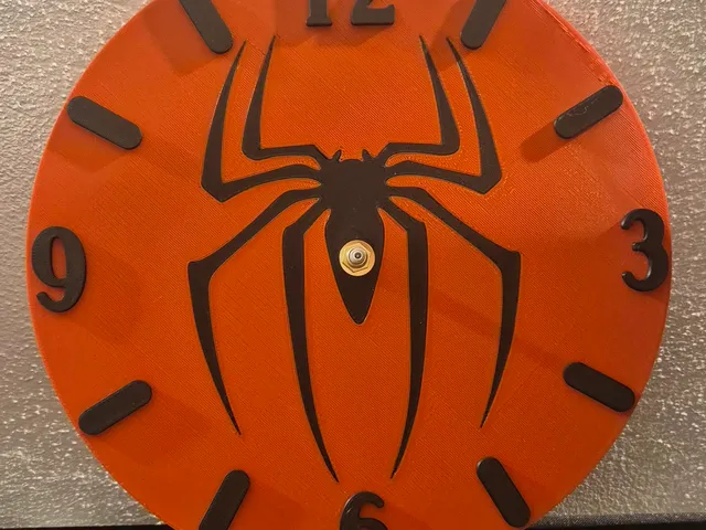 Spider clock