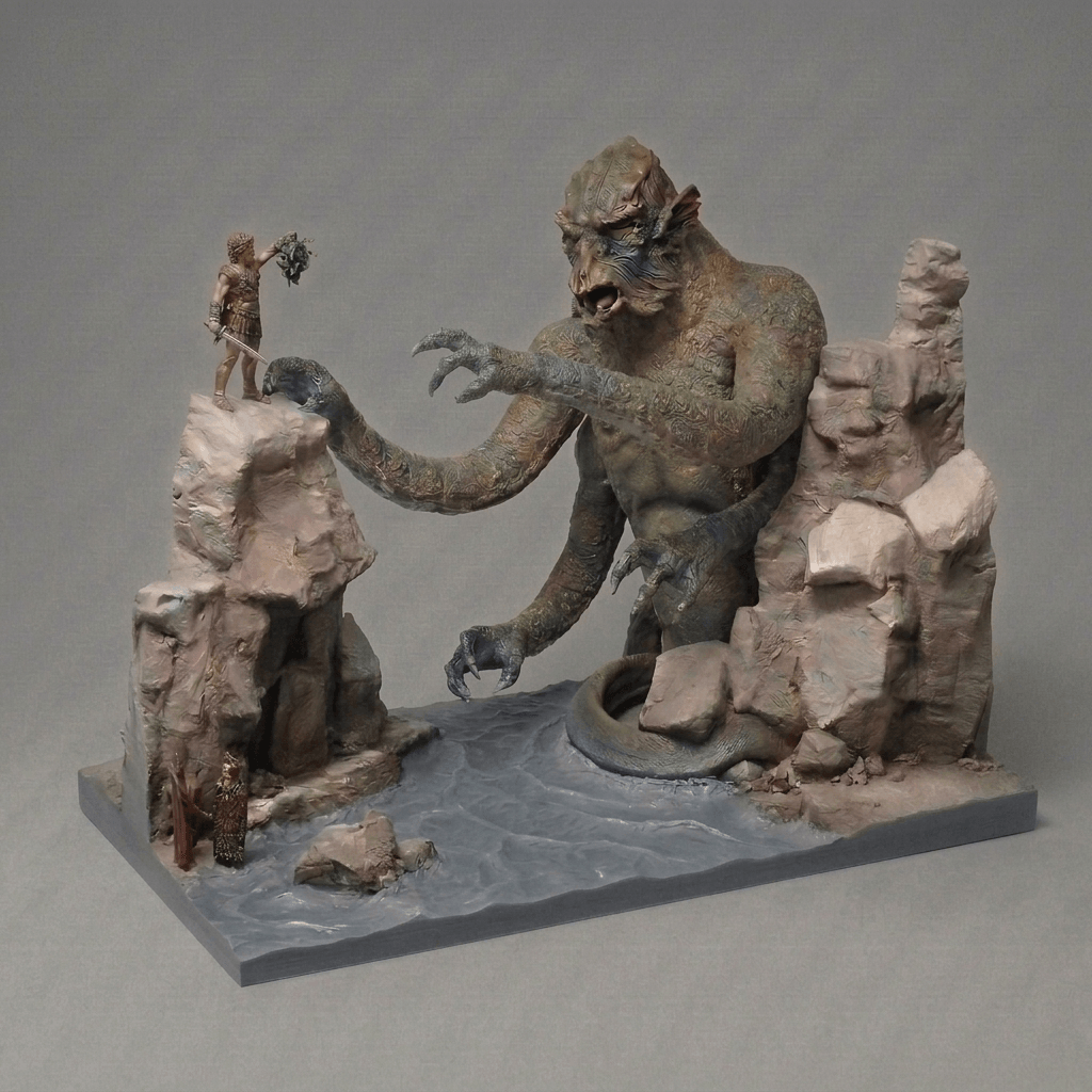 Clash of the Titans - Kraken vs Medusa - 1981