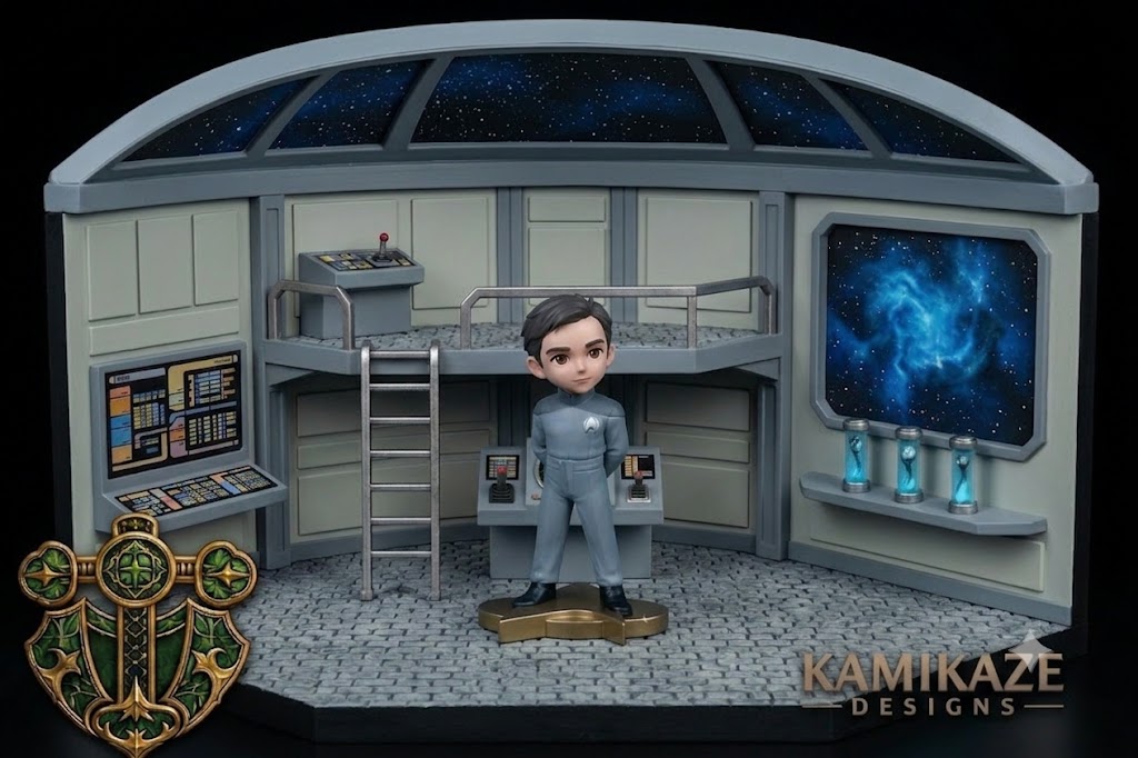 Wesley Crusher Inspired Chibi