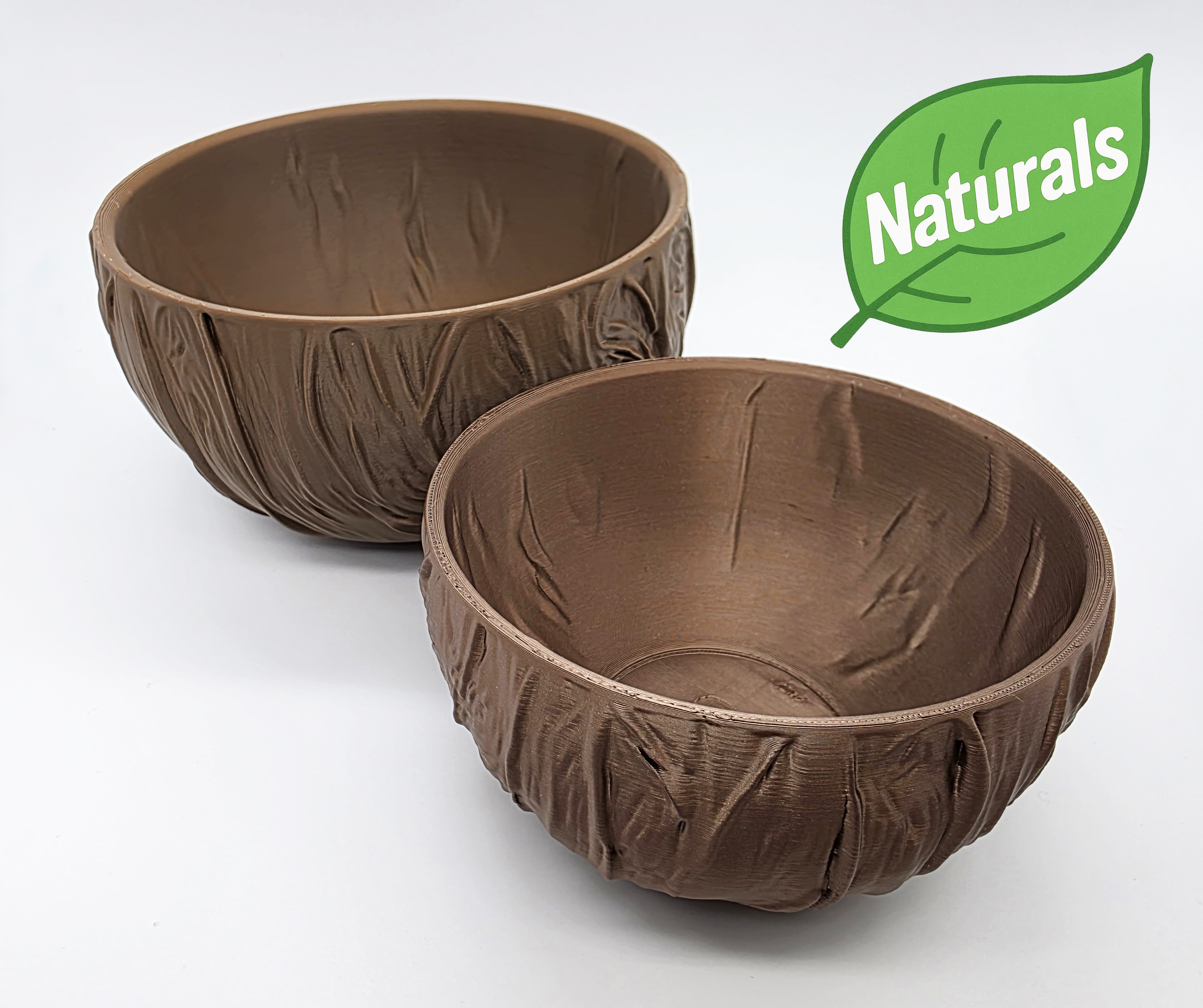 Coconut Bowl - Naturals Collection (Flat Bottom)