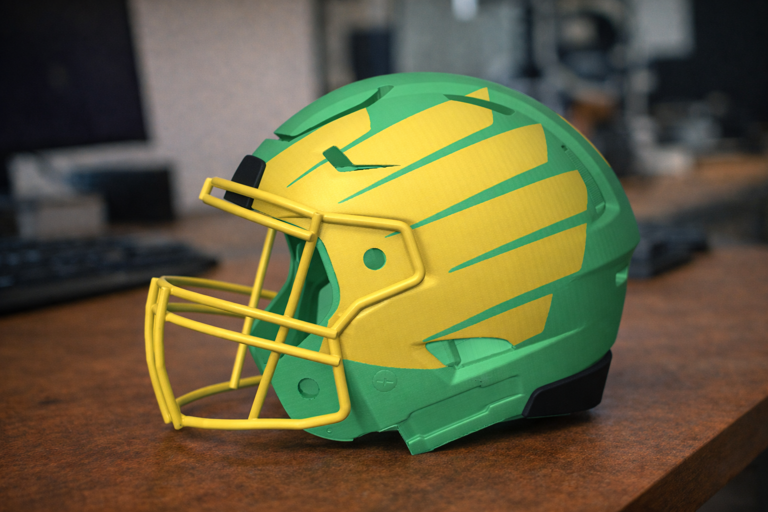 Oregon Ducks Football Helmet