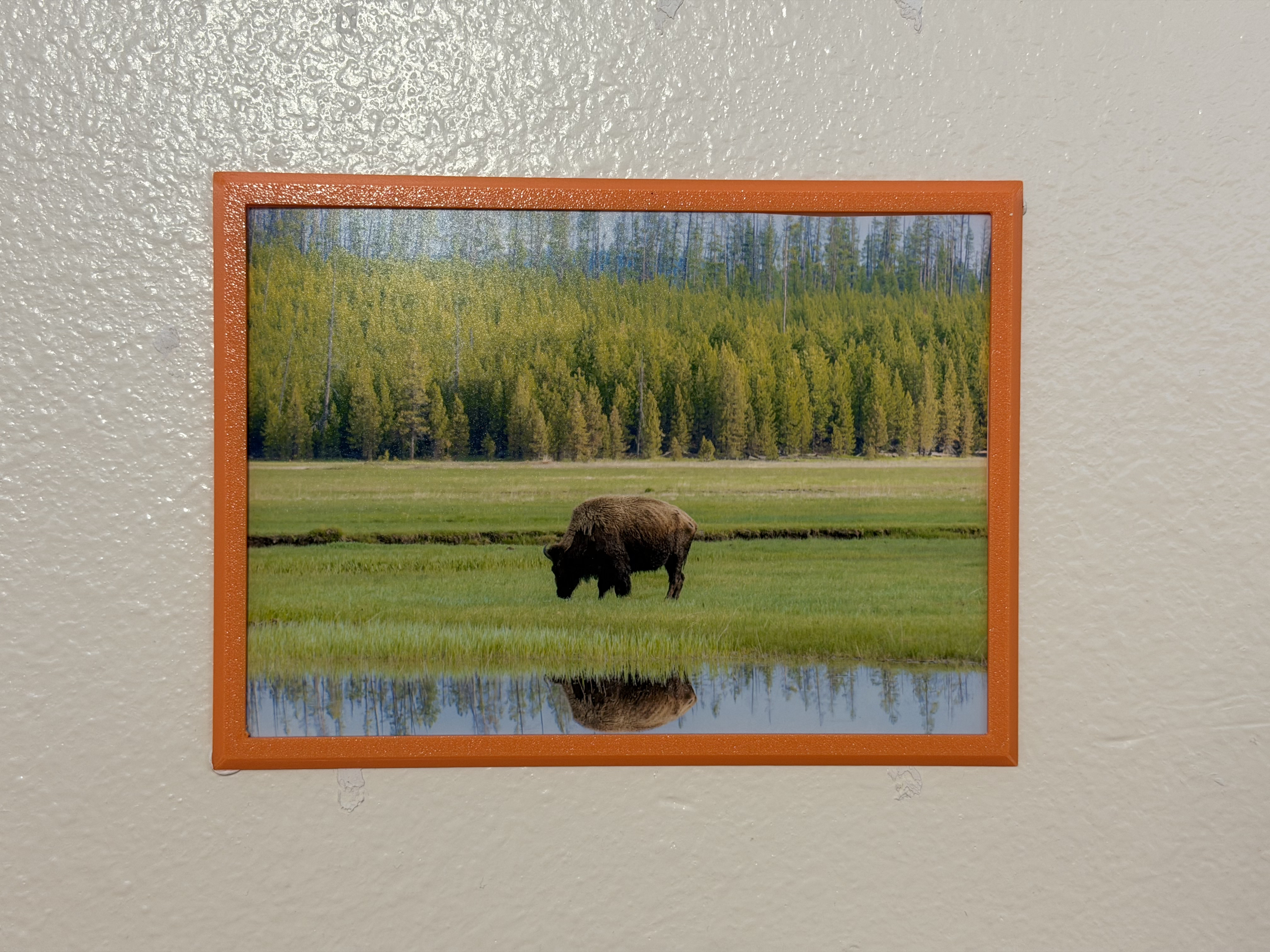 Simple Print-in-Place 5x7 Picture Frame