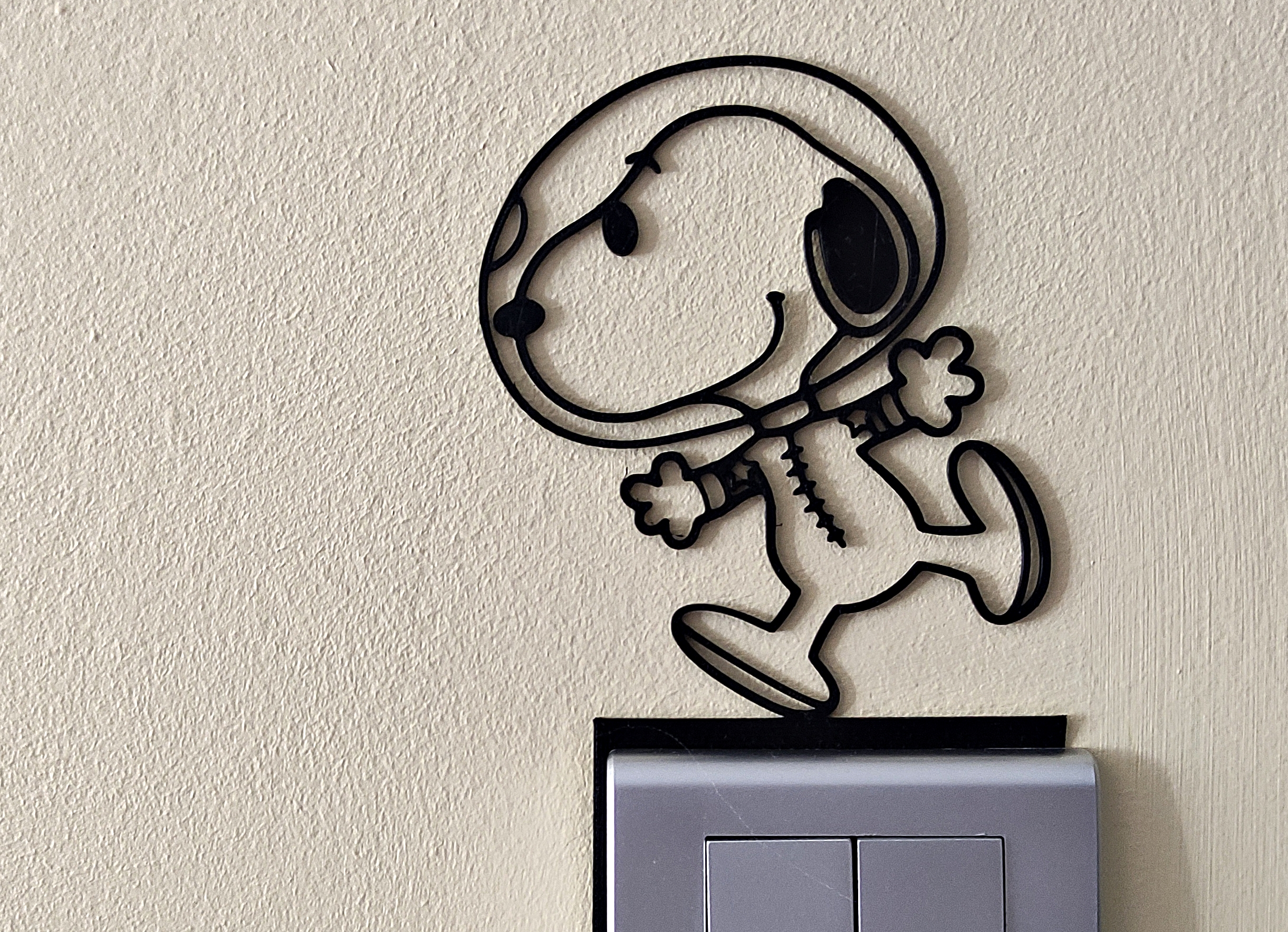Snoopy Light Switch / Outlet Decoration - Model 53